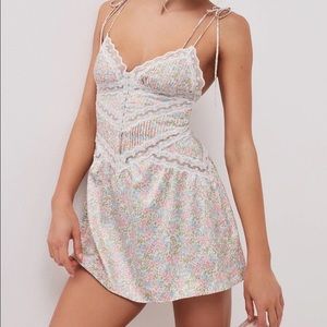 For Love & Lemons x Victoria’s Secret slip dress